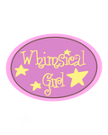 Whimsical Girl Sticker