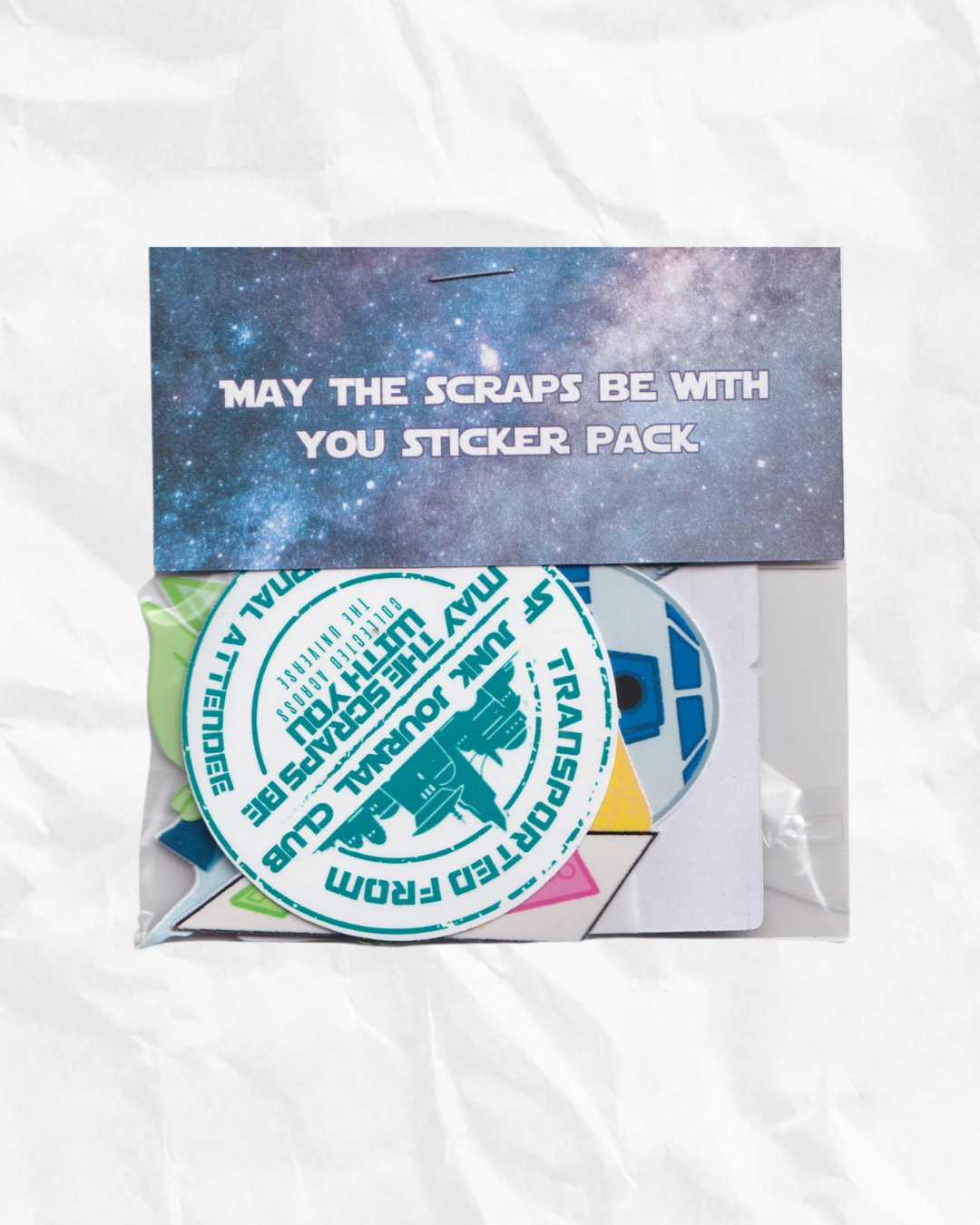 May the Scraps Be With You Sticker Pack