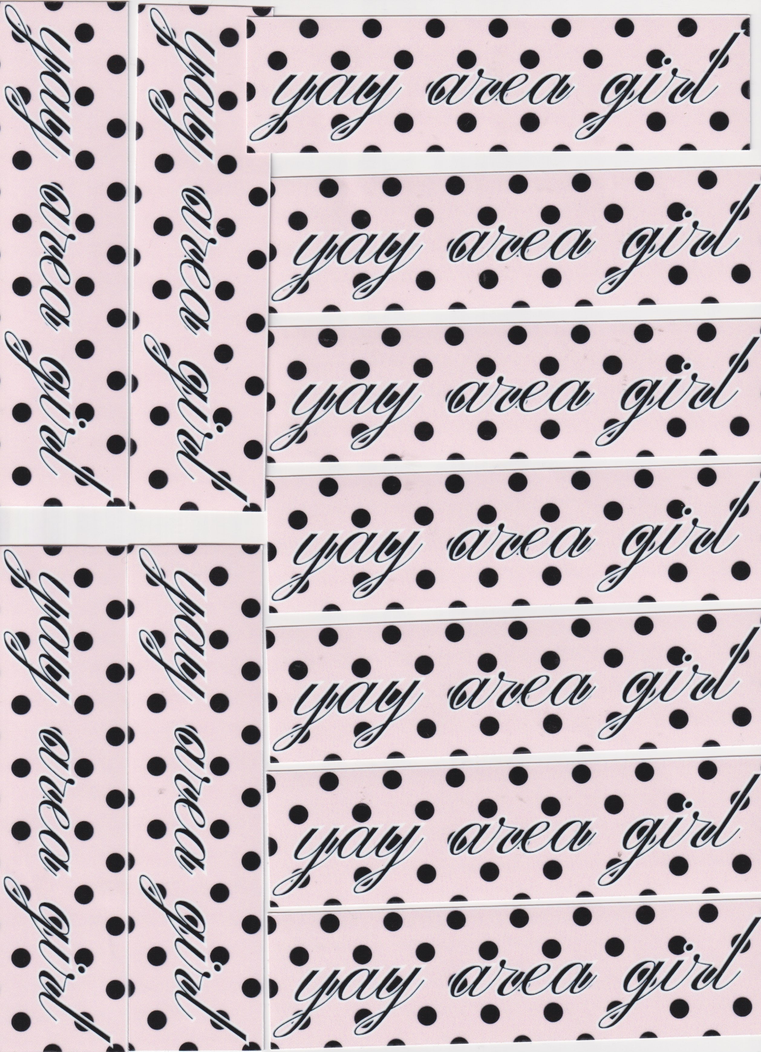 Yay Area Girl Sticker