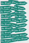 GO STOOPID Sticker