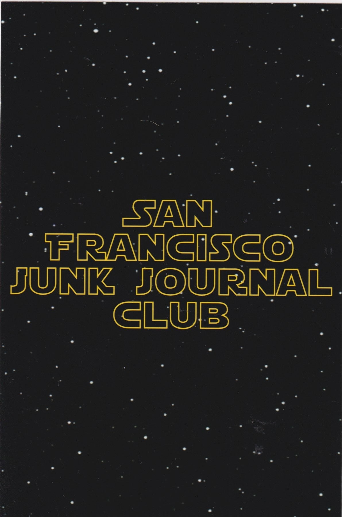 San Francisco Junk Journal Club Galaxy Print