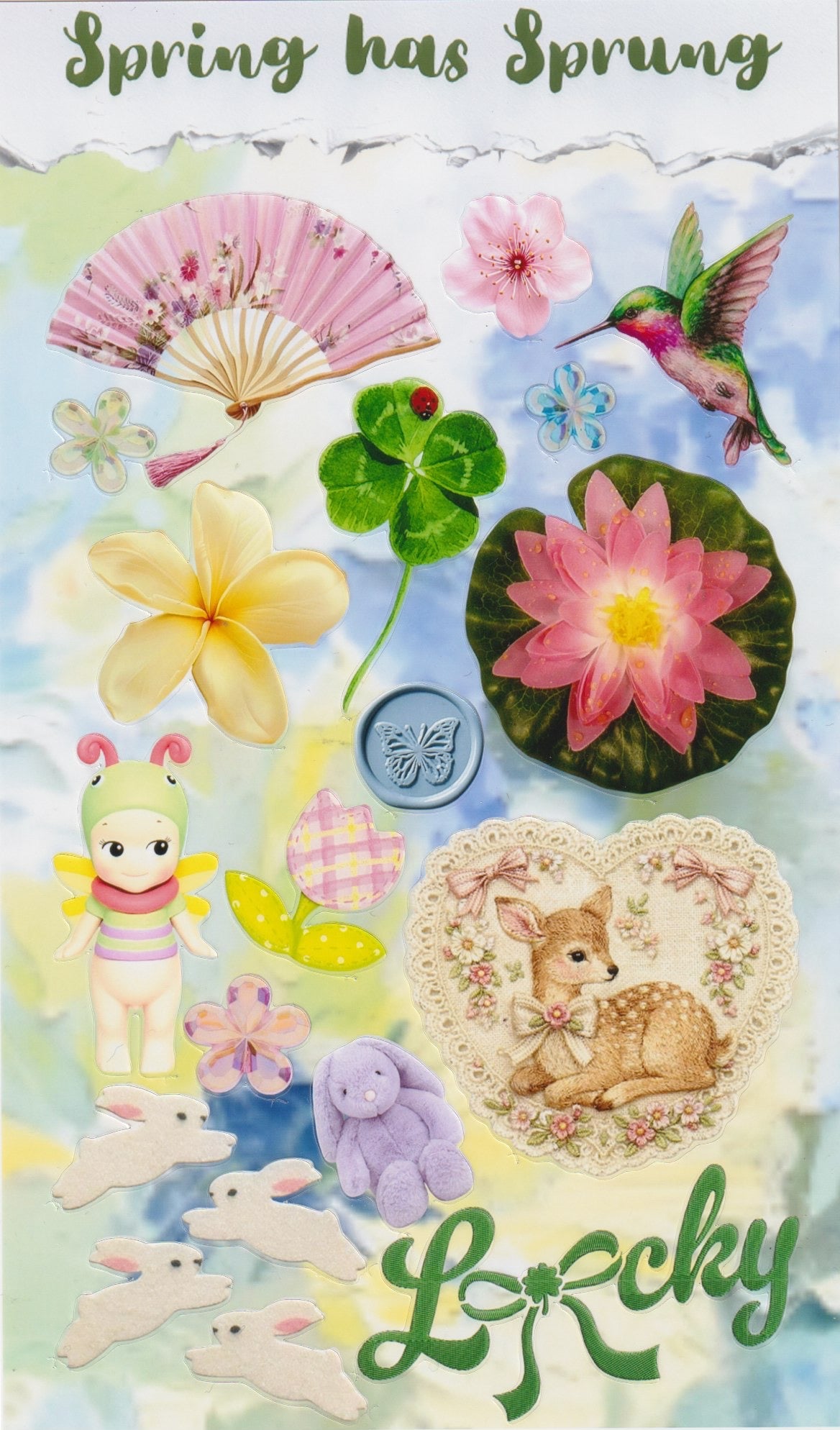 Spring Has Sprung Sticker Sheet