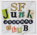 SF Junk Journal Club Square Logo Sticker